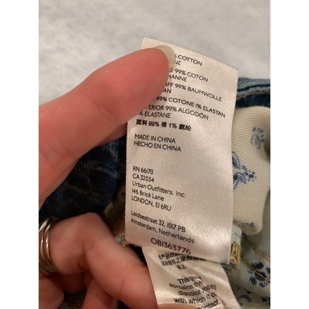 Anthropologies Pilcro Womens Patchwork Jeans Sz 2… - image 8